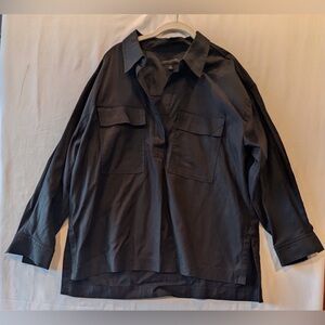 Banana Republic Men's Black Shirt Jacket
